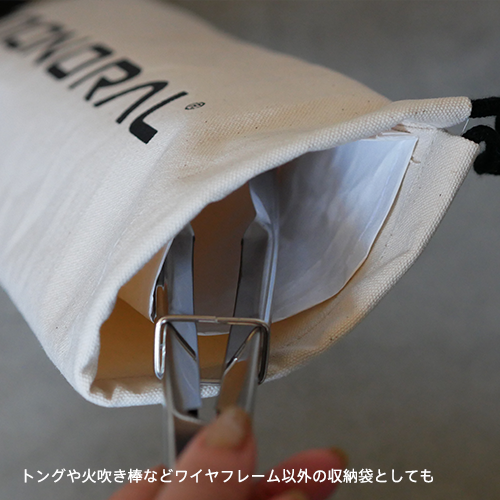 ワイヤフレームスタッフバッグ